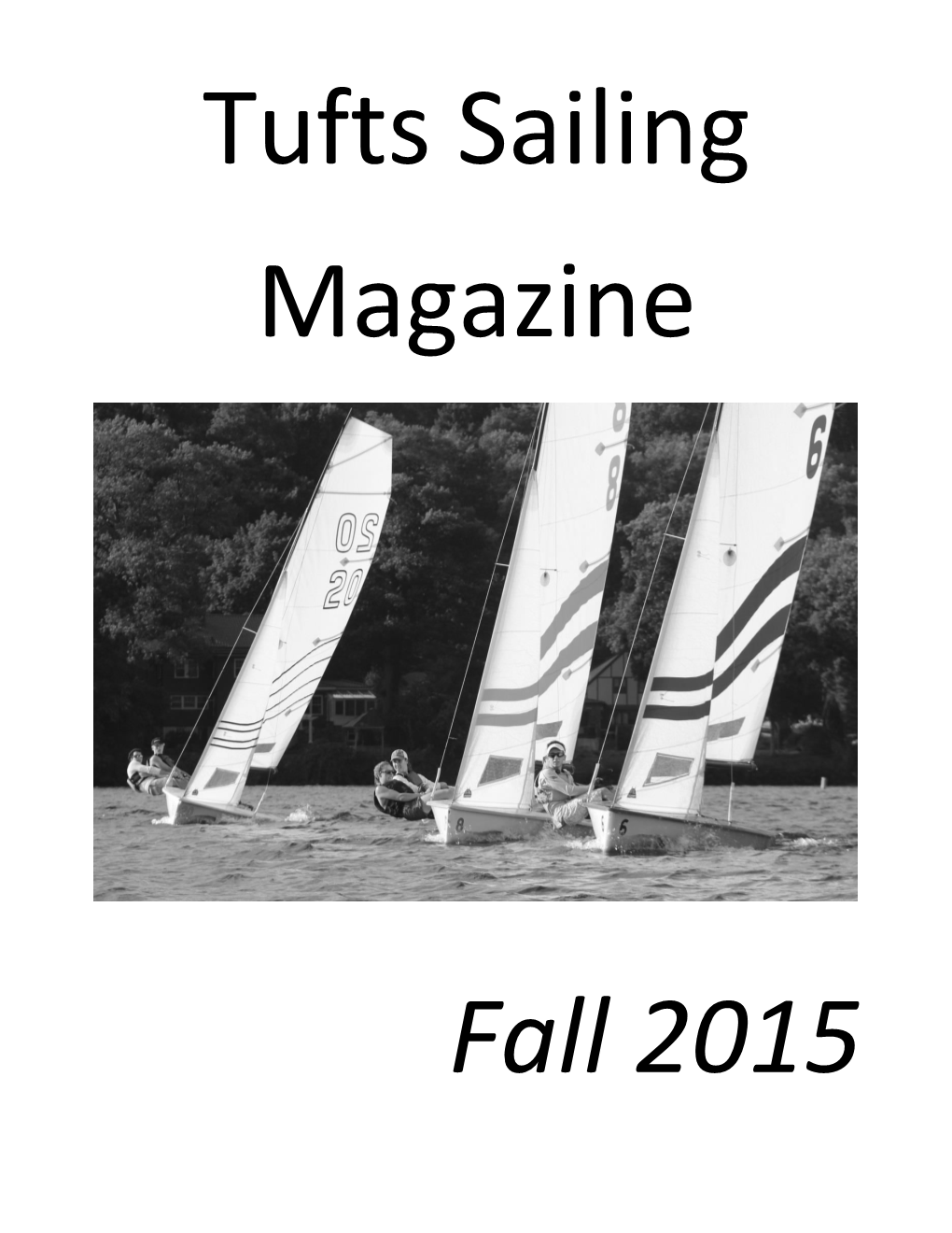 Tufts Sailing Magazine