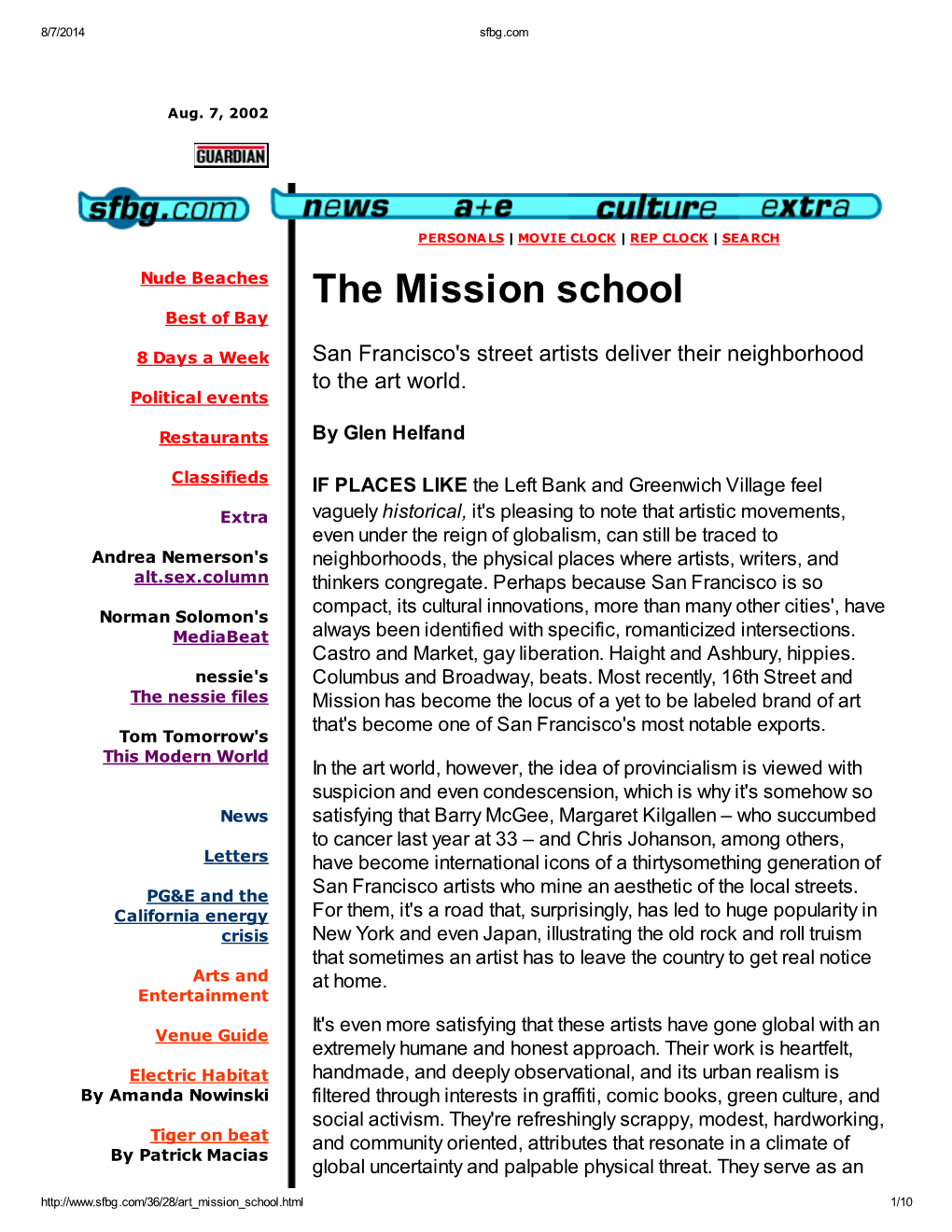 The Mission School Best of Bay