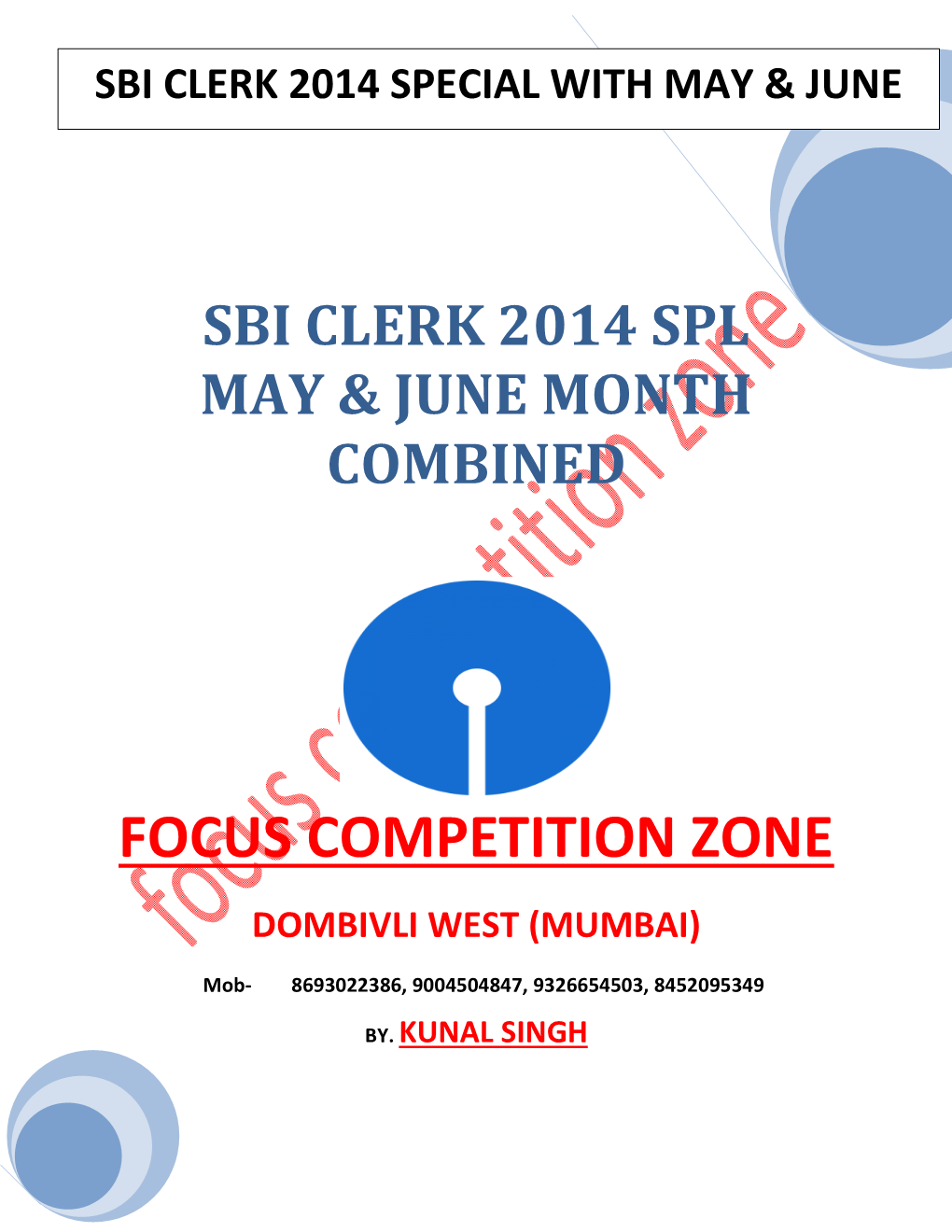 Focus Competition Zone