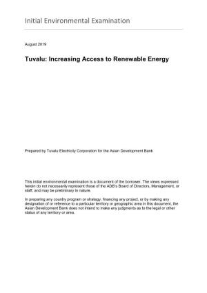 49450-015: Increasing Access to Renewable Energy