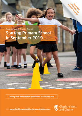 Starting Primary School in September 2019