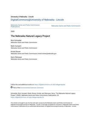 The Nebraska Natural Legacy Project