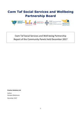 Cwm Taf Social Services and Wellbeing Partnership Board