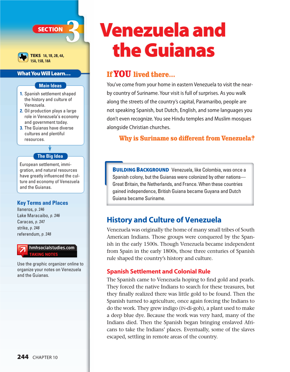 3 Venezuela and the Guianas