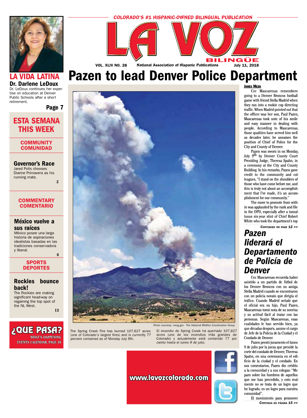 Pazen to Lead Denver Police Department Dr