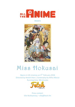 Miss Hokusai