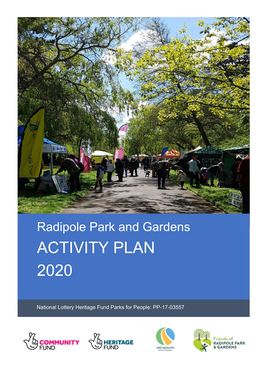 Radipole Park and Gardens ACTIVITY PLAN 2020