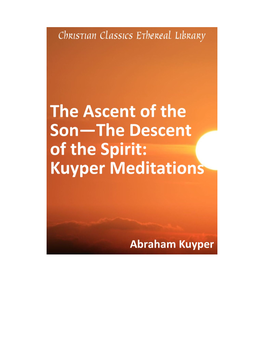 Kuyper Meditations