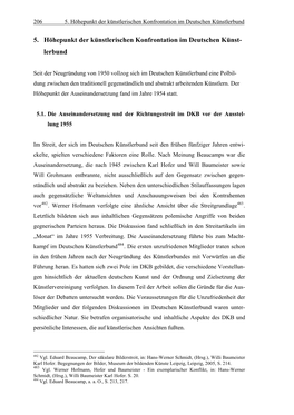 5. Höhepunkt Der Künstlerischen Konfrontation Im Deutschen Künstlerbund