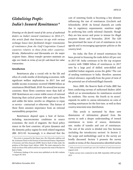 India's Inward Remittances