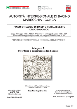 Autorità Interregionale Di Bacino Marecchia - Conca