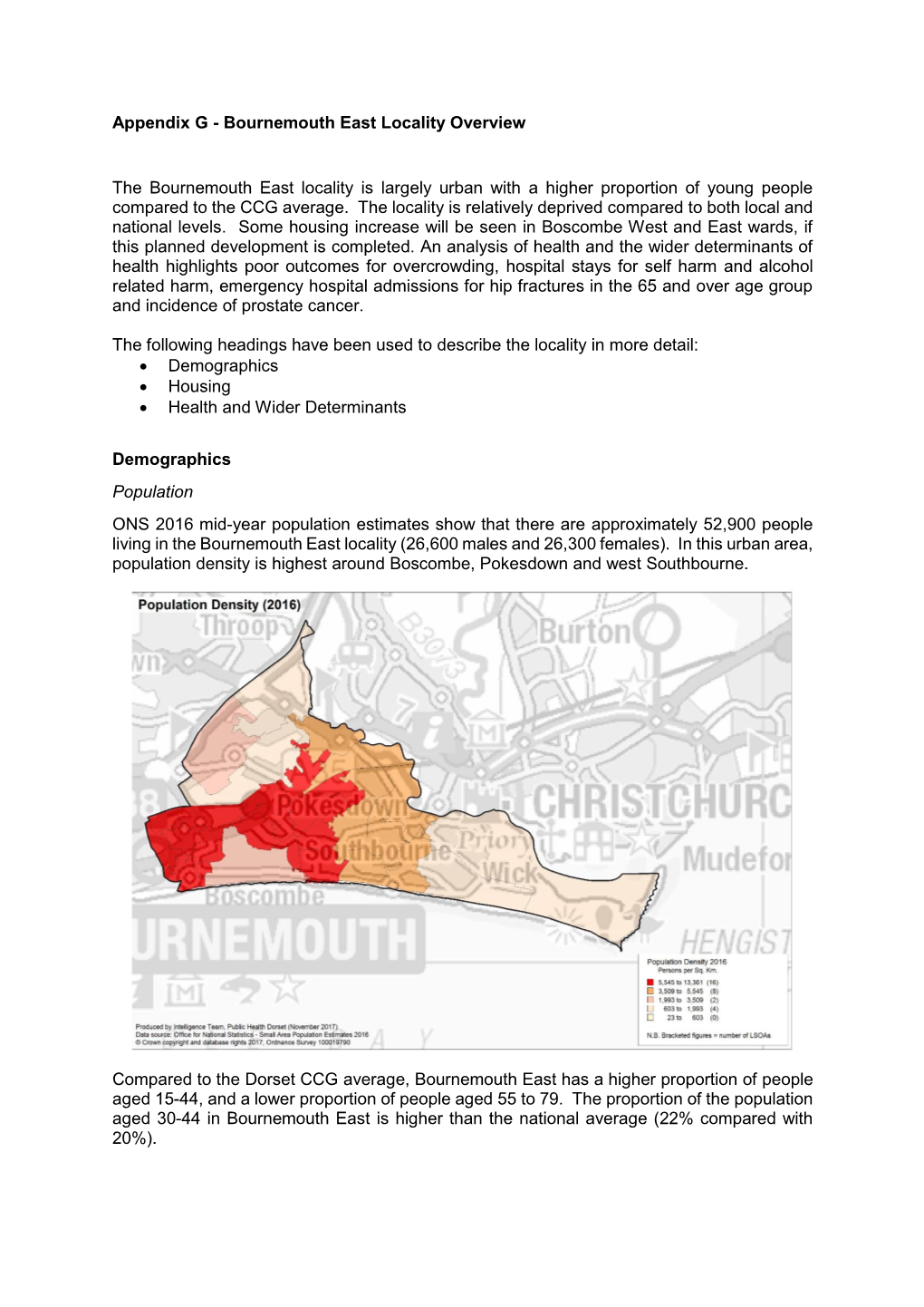 Bournemouth East Profile