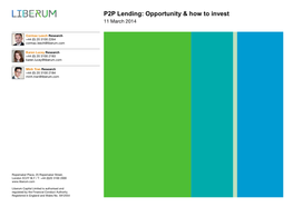 Peer to Peer Lending” Google Trend “Lending Club” Google Trend “Prosper Loans” Google Trend