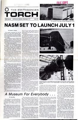 Nasm Set to Launch July 1