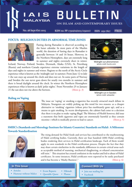 Bulletin on Islam and Contemporary Issues