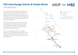 HS2 Interchange Station & People Mover Introduction