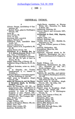 ( 186 ) General Index