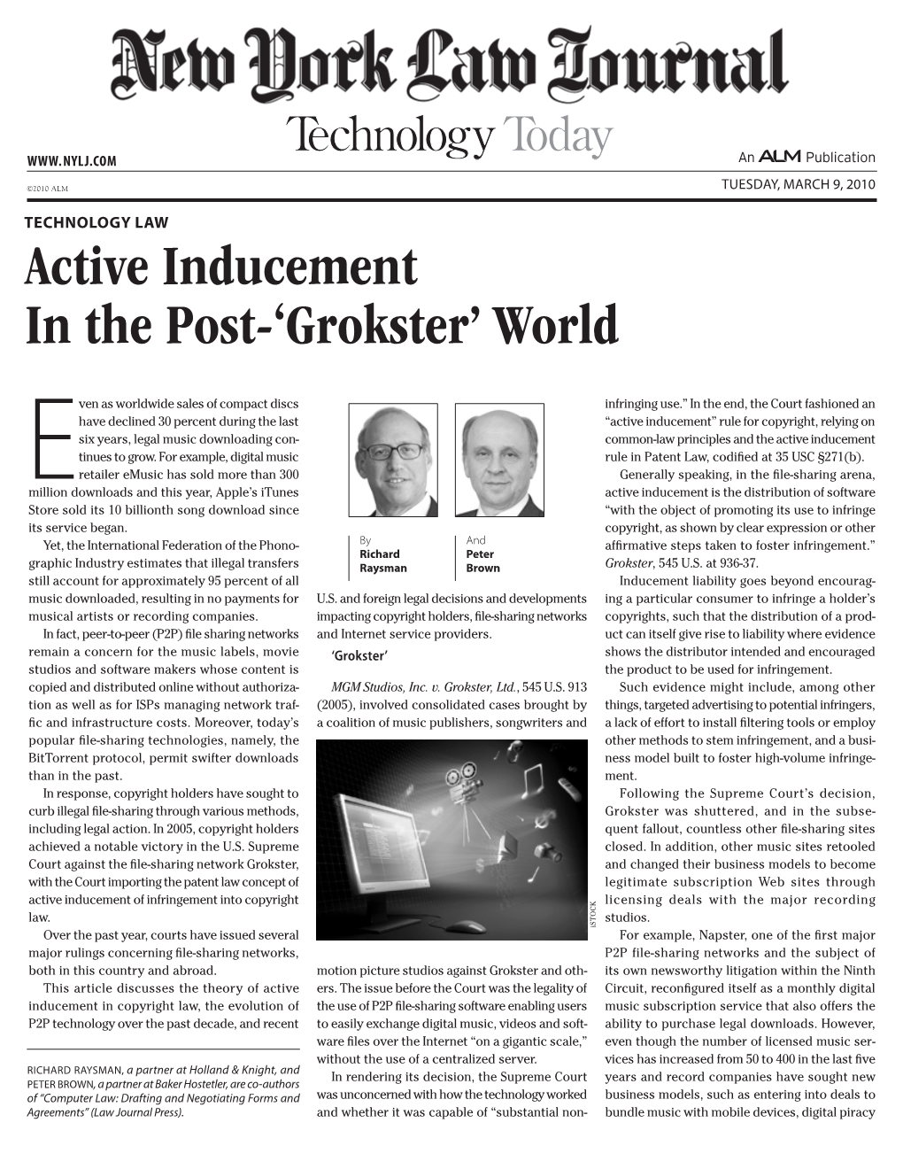Active Inducement in the Post-'Grokster' World