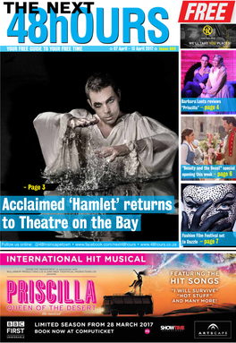 'Hamlet' Returns to Theatre on The
