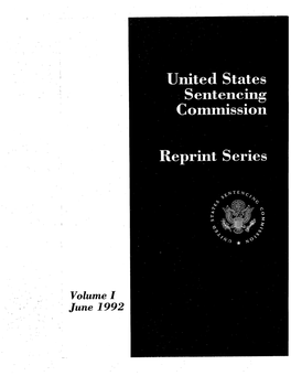 United States Sentencing Commission Reprint Series