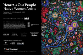 Native Women Artists September 27, 2019–January 12, 2020 Ingram Gallery