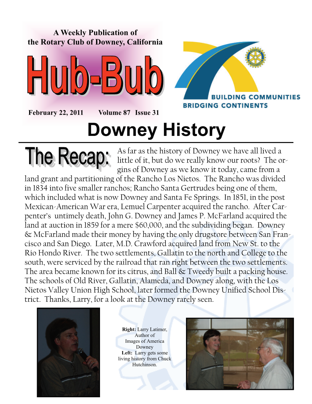 Downey History