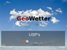 Web-GIS, ● Weather Data and ● Communication Technologies
