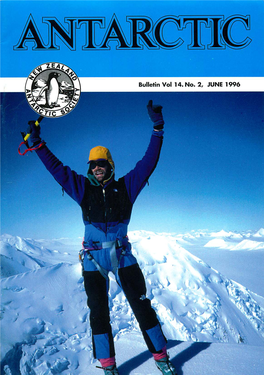 Bulletin Vol 14. No. 2, JUNE 1996 Antarctic