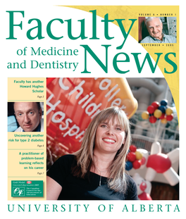 Of Medicine and Dentistrynews Faculty Has Another Howard Hughes Scholar Page 3
