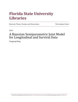 A Bayesian Semiparametric Joint Model for Longitudinal and Survival Data (Grant Title: Smart Early Screening for Autism and Communication Disorders in Primary Care)