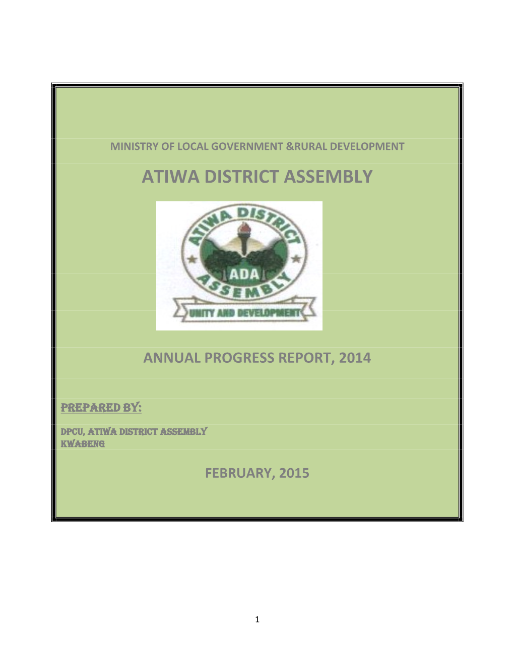 Atiwa District Assembly