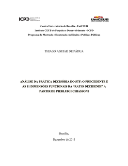 Thiago Aguiar De Pádua Análise Da Prática