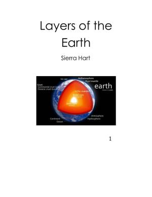 Layers of the Earth As Well As How Thick They Are