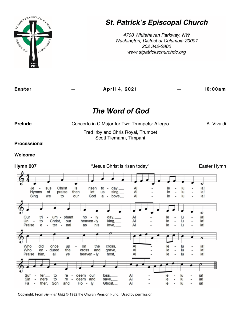 The Word of God St. Patrick's Episcopal Church