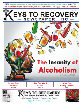 Eys to Recovery Newspaper, Inc