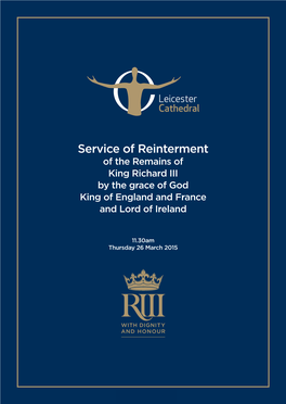 Richard III Reinterment