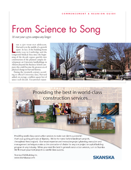 From Science to Song It’ S Not Your 1970S Campus Any Longer
