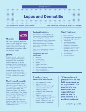 Lupus and Dermatitis