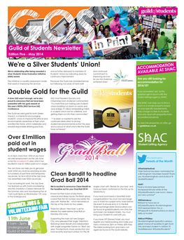 We're a Silver Students' Union!