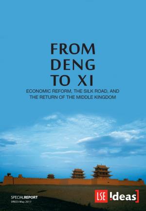 Economic Reform, the Silk Road, and the Return of the Middle Kingdom | V Preface Yu Jie