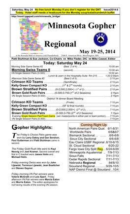 Tuesday, May 19 Issue 2009:1