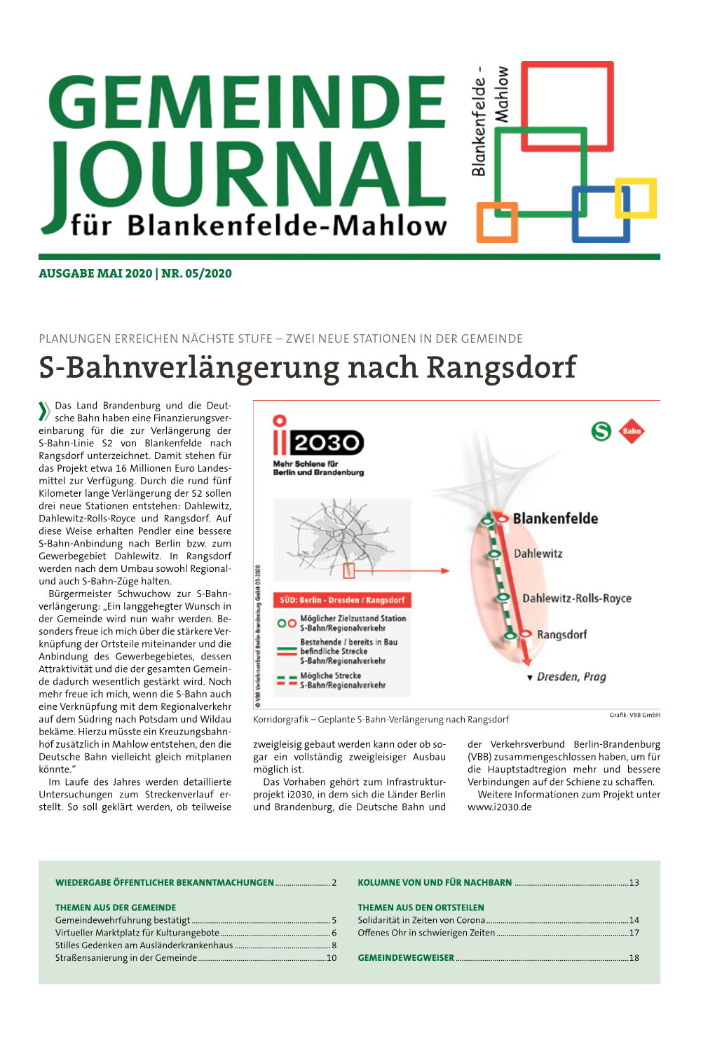 S-Bahnverlängerung Nach Rangsdorf