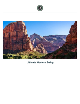 Ultimate Western Swing Page 2 of 44 Trip Summary