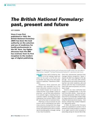 The British National Formulary: Past, Present and Future