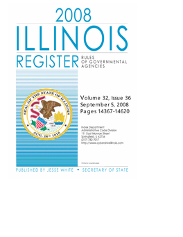 Volume 32, Issue 36 September 5, 2008 Pages 14367-14620