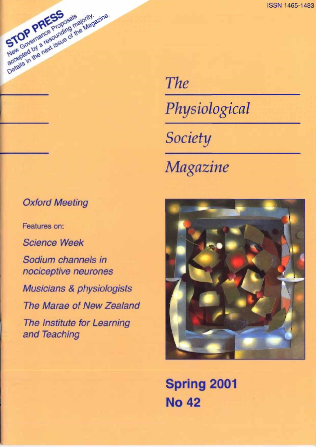 'Othe Physiological Society Magazine