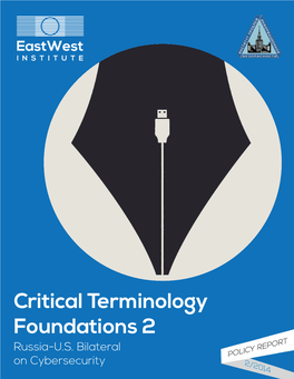 Critical Terminology Foundations 2: Russia-US Bilateral on Cybersecurity
