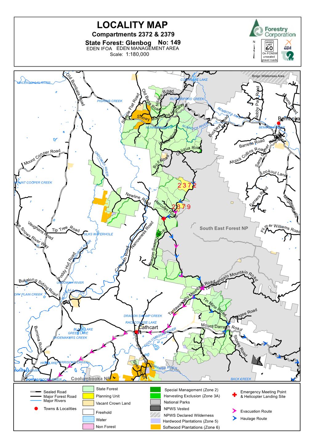 Glenbog State Forest Compartments 2372 & 2379 Harvest Plan.Pdf - DocsLib