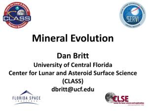 Mineral Evolution