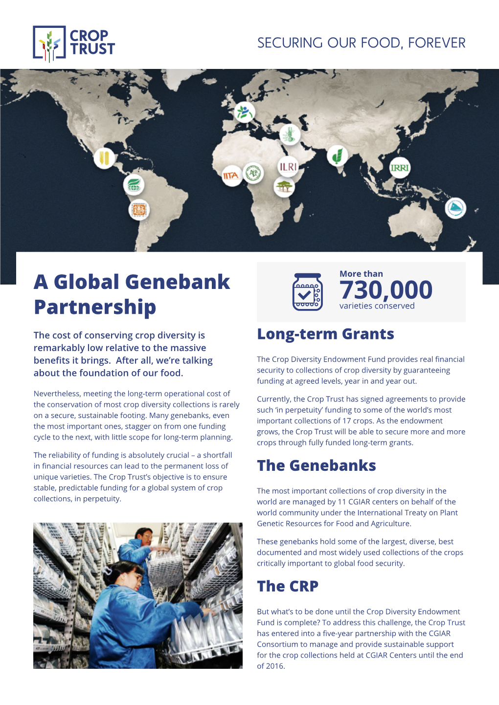 A Global Genebank Partnership